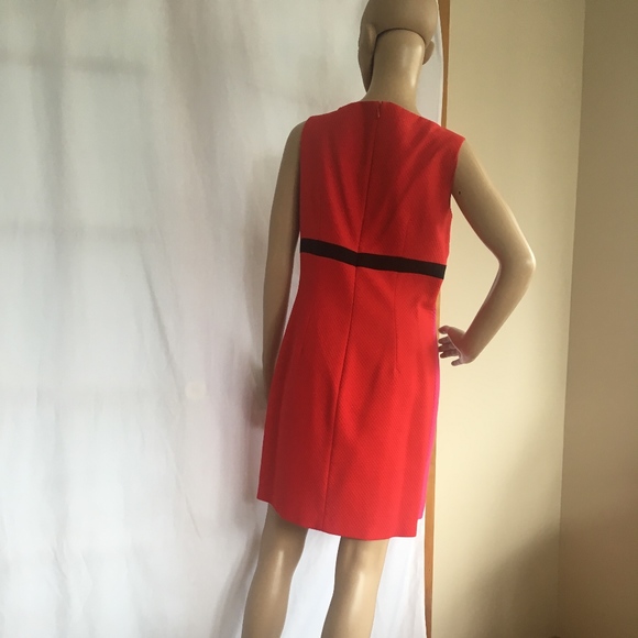 Hannah Hardy Red and Pink Dress - Picture 3 of 4